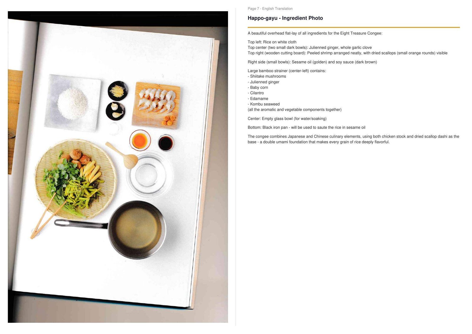 Recipe page